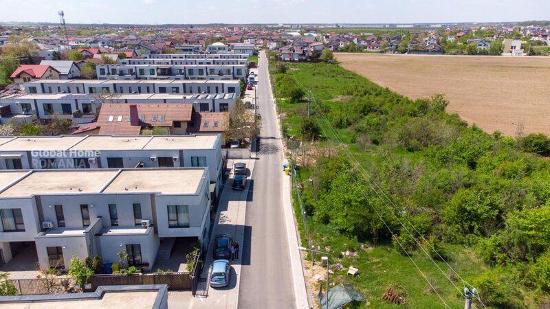 Mogosoaia, Chitila, str. Bradului vila dupex 4 camere, terasa aceoperita